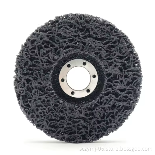ZY Abrasive Poly Strip Discs: Ideal for Stainless Steel Polishing, Rust Removal on Cars, Trucks, and Motorcycles with Angle Grinders